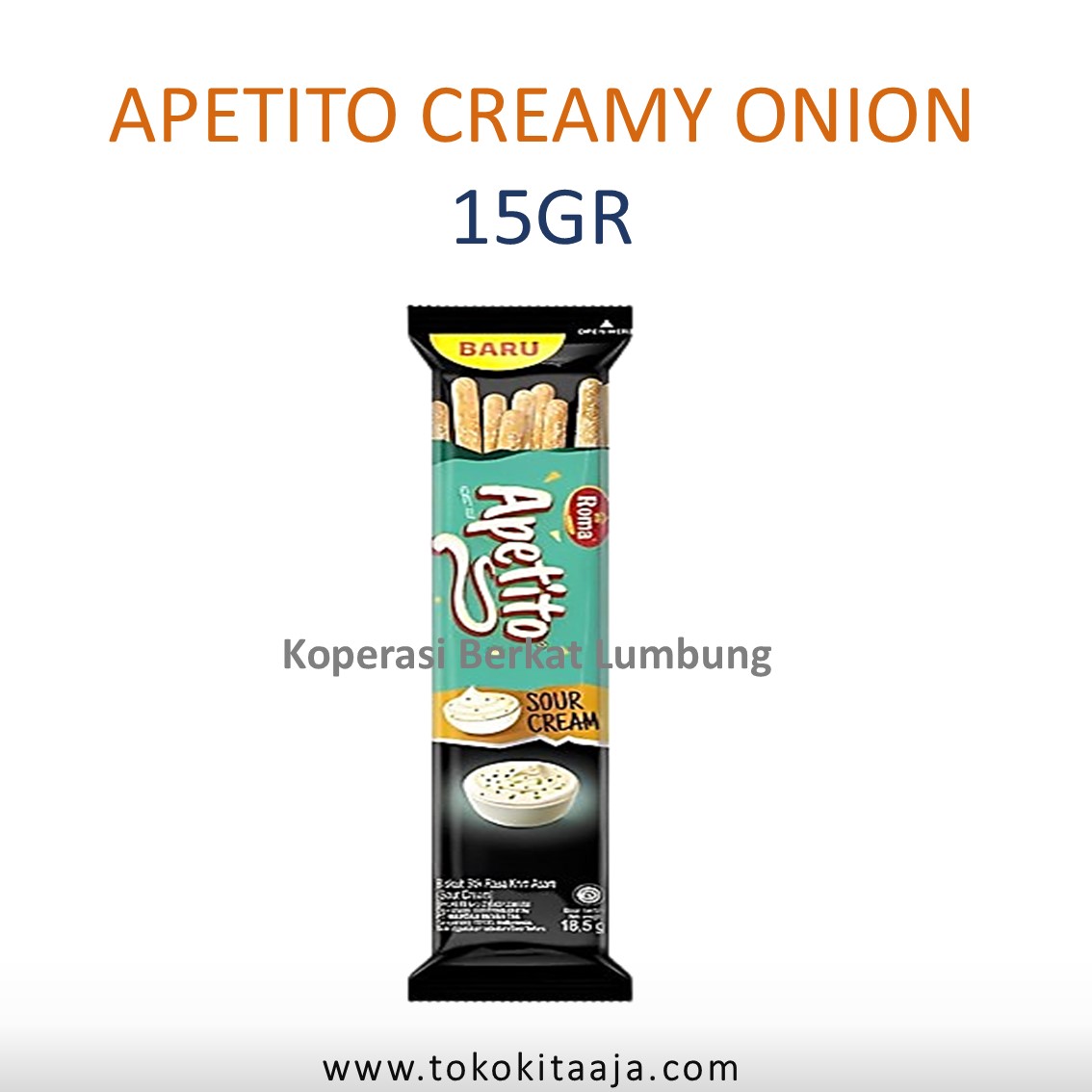 APETITO CREAMY ONION 15GR