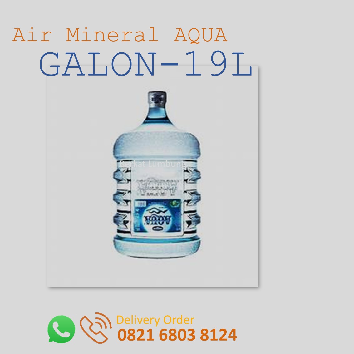 AQUA AIR ISI ULANG GALON