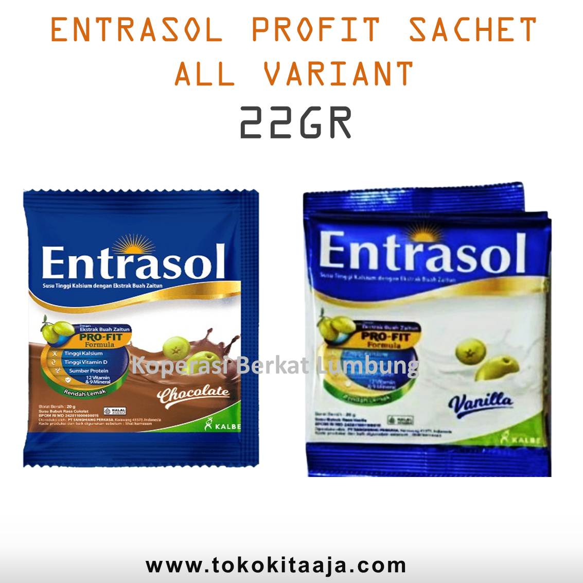 ENTRASOL PROFIT 22GR SACHET ALL VARIANT